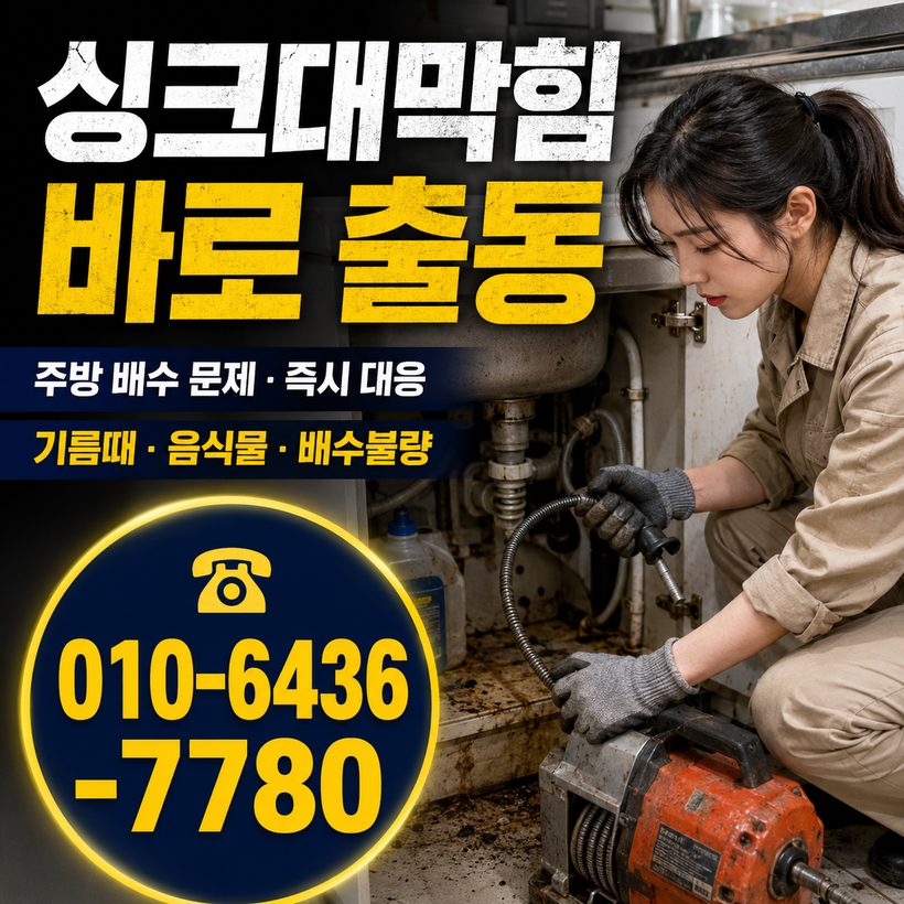 회화면 지역 싱크대뚫음 관련 이미지