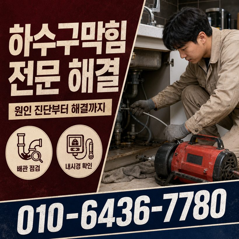 하이면 하수구막힘 빠른출동 2