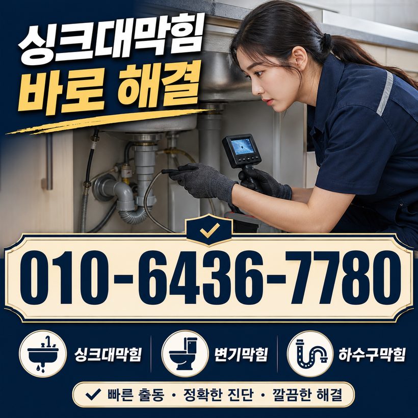 양금동 하수구막힘 빠른출동 4
